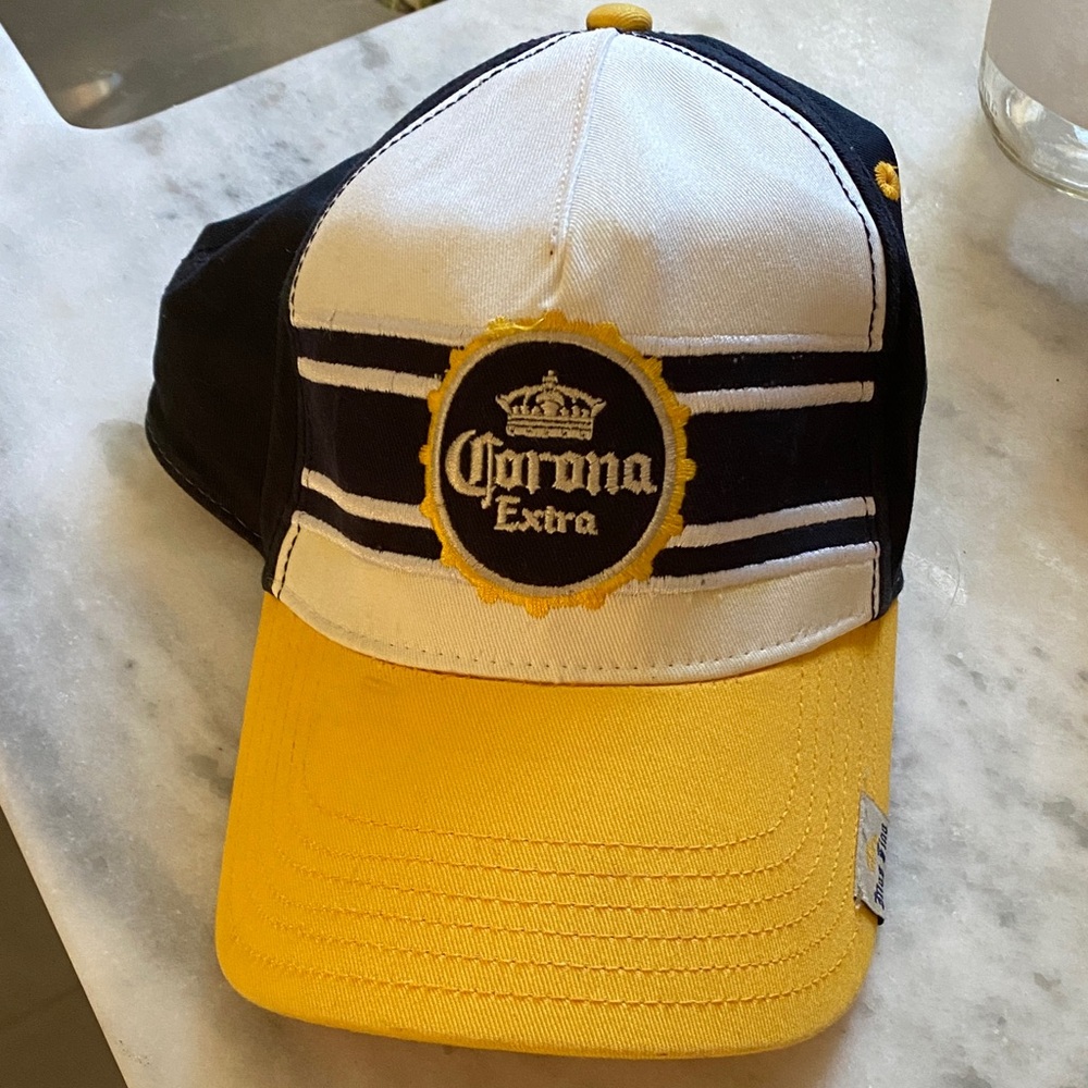 Corona Black and Yellow Hat